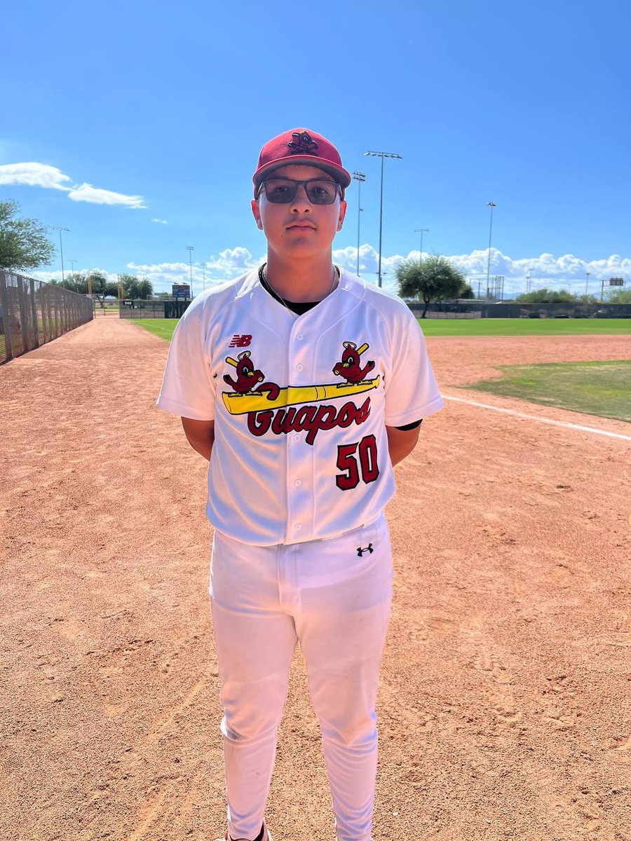 Johan Laborin 
West Coast Guapos 
⁦<a href="/wcgbaseball/">West Coast Guapos Baseball LLC</a>⁩

7 IP, 0 ER, 0 BB, 7 Ks

⁦<a href="/ProspectWire/">Prospect Wire</a>⁩ 
#PWPoG
#PWBaseball🌵🍁