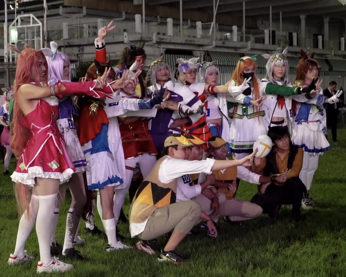 Two Umamusume cosplayers suffered leg injuries during a cosplay race at ...