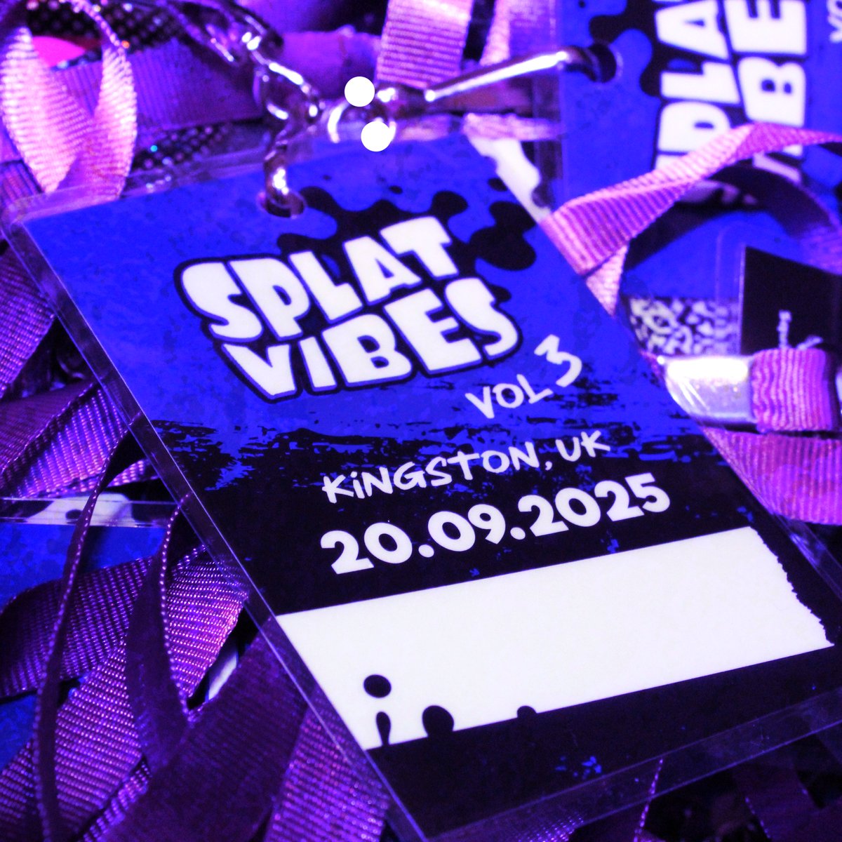 SplatUK_'s tweet photo. Your Splat Vibes Vol 3 Lanyards! ✨ 

#SplatVibes #Splatoon https://t.co/diajirPKYD