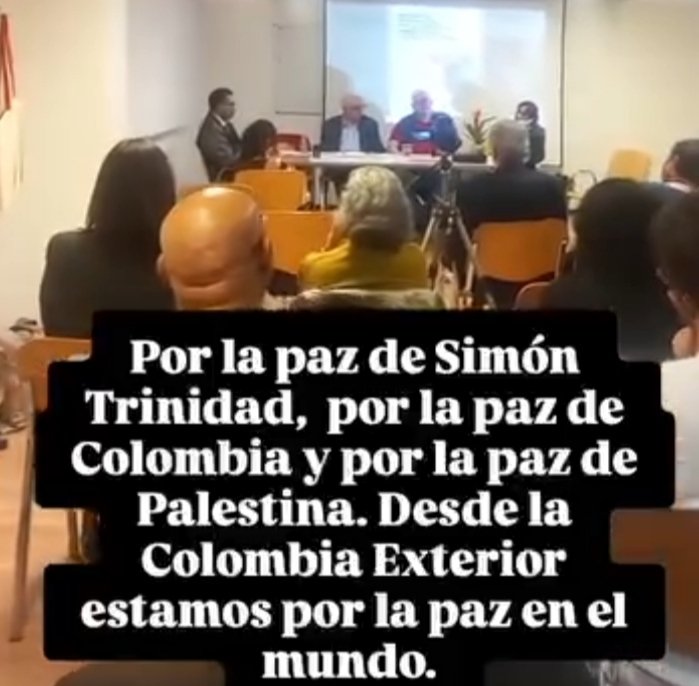 2do día Encuentro por la libertad de Simón Trinidad y la Paz de Colombia. La unidad internacional es la solidaridad con la causa de todos los Presos Políticos del mundo: Derecho a la libertad, vida dignidad, respeto, soberanía, paz con justicia.
#simonlibertad
#freedomforsimon