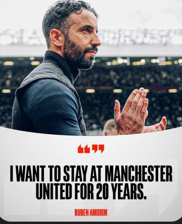 No no no no no ....... There are 19 years left 😂😂😂😂😂😂😂😂😂😂
RUBEN AMORIM TO STAY!!!!!!!!!!
#ManchesterDerby