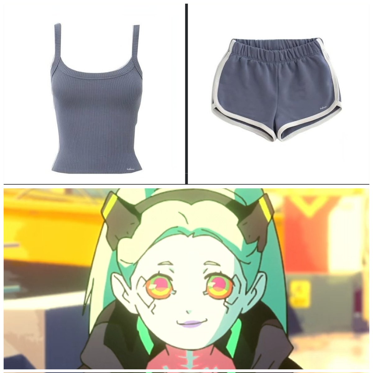 1 like and I'll draw Rebecca showing her ass in this fit