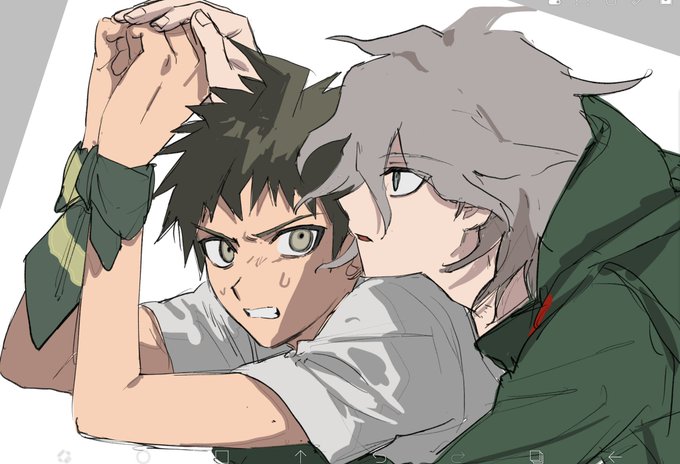 日向創 ,狛枝凪斗 「狛日」|1。のイラスト