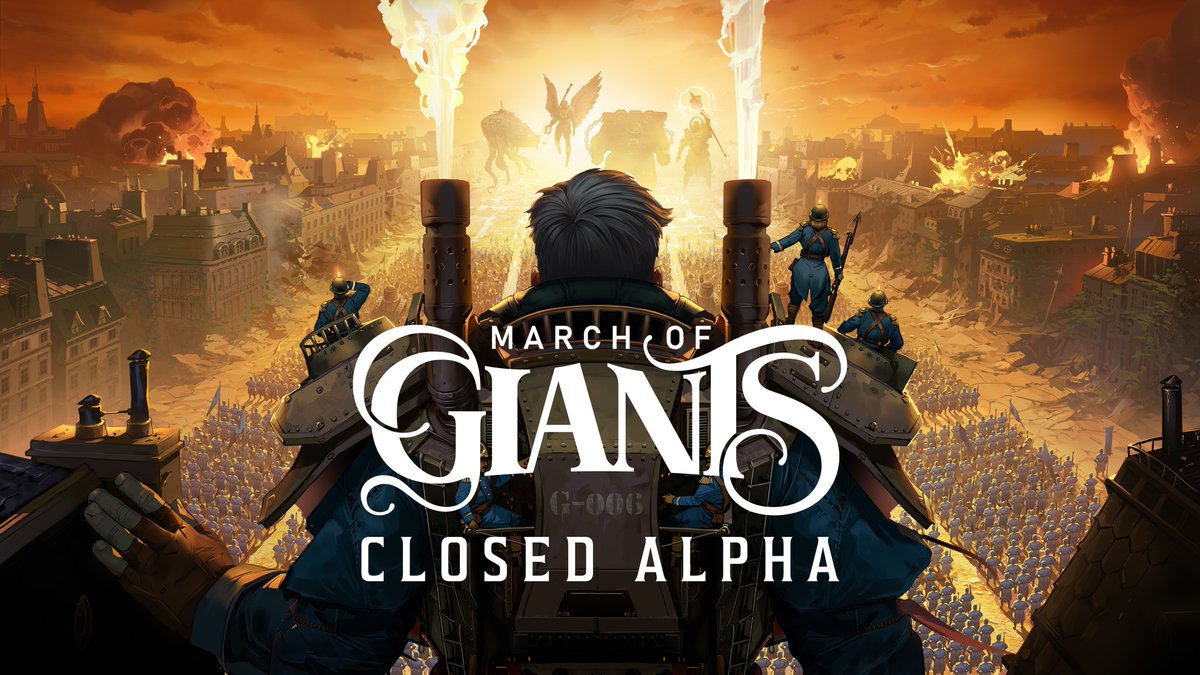marchofgiants's tweet photo. Last day to play the Closed Alpha! 

Servers are open until 11:59 PM PT tonight. https://t.co/3y8cn1Gr6p