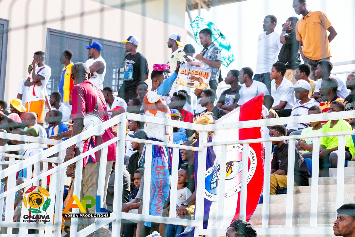 GhanaLeague's tweet photo. [PHOTOS] scenes from the just-ended match between Heart of Lions and Dreams FC

#GPL2025 #GPLisBack #GPLMD1 https://t.co/ZKFPIsLa0x