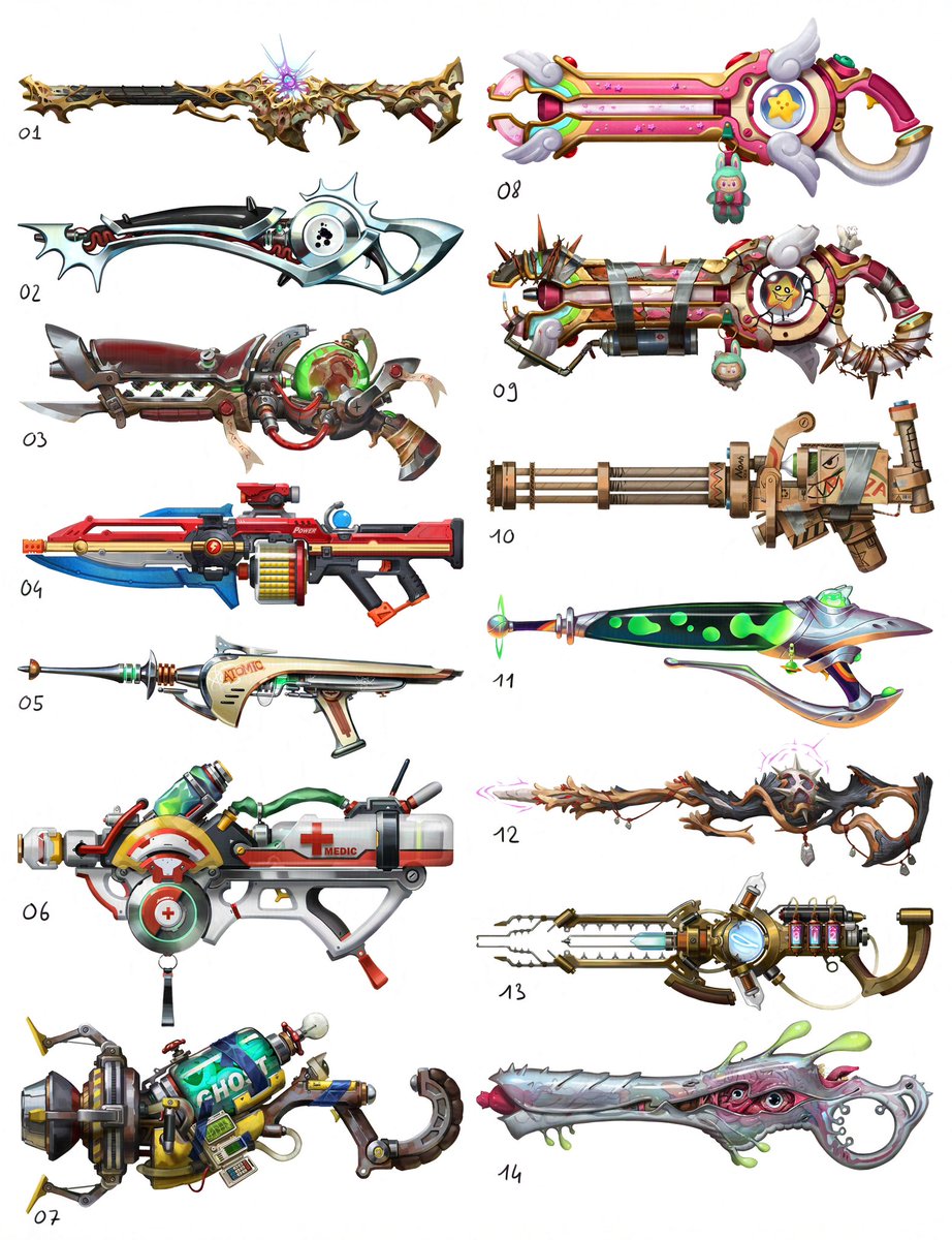 I'm coming back from the dead to tell you that this month I'm doing the Guntember, which is the same concept as the #swordtember but with guns. I post every day on Instagram! (antoine_gadoud)