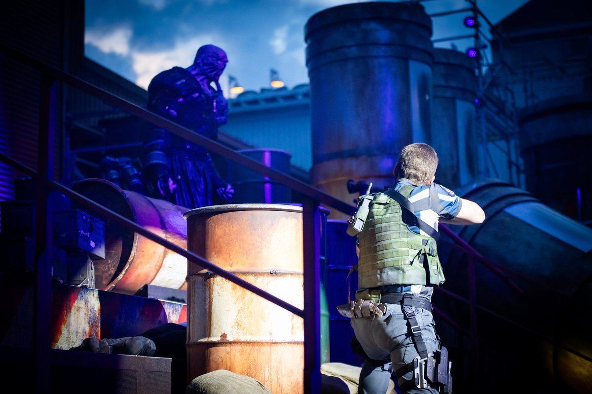 yume_1_ichi's tweet image. BIOHAZARD Night of Heroes
バイオハザード ナイトオブヒーローズ
クリス(Kyle)

軍人って感じが最高だな～👏

#USJ #REBHFun 
#バイオハザードナイトオブヒーローズ