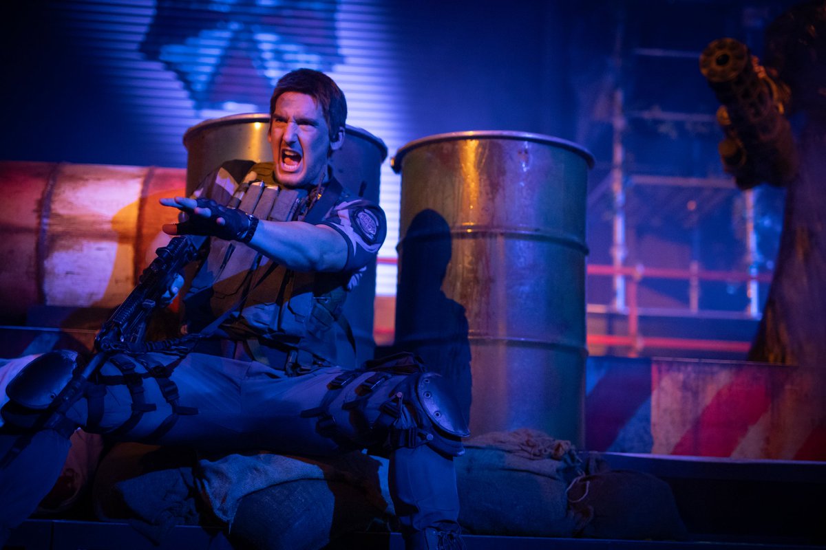 yume_1_ichi's tweet image. BIOHAZARD Night of Heroes
バイオハザード ナイトオブヒーローズ
クリス(Kyle)

軍人って感じが最高だな～👏

#USJ #REBHFun 
#バイオハザードナイトオブヒーローズ