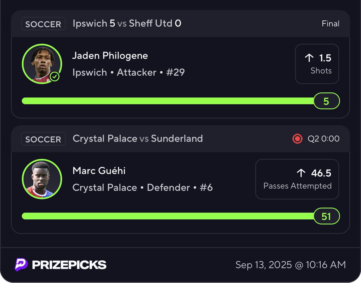 What a weekend w/ <a href="/ALex_GoLaz0/">Alex</a> &amp; <a href="/twizzyfc/">twizz 🦠</a> ! Flex Friday and a 10x bang. UCL this week and more premier league ⚽️ next weekend! 
#GamblingX #PrizePicks