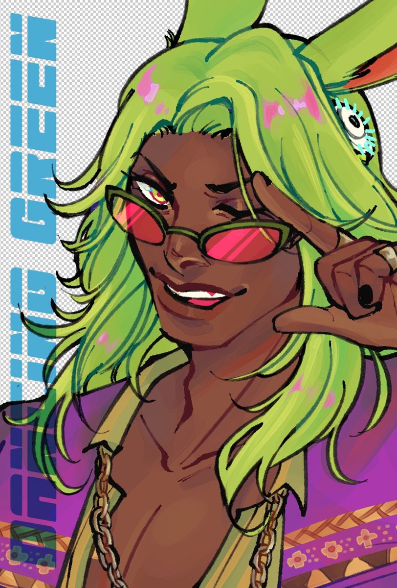 「dude green」|tracey 🌱のイラスト
