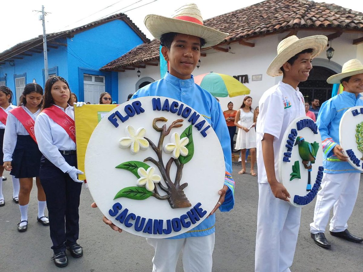 🇳🇮✨ #Granada honra el 169 aniversario de la Batalla de San Jacinto con orgullo patrio y unidad, reafirmando el legado de nuestros héroes. #TodosSanJacinto