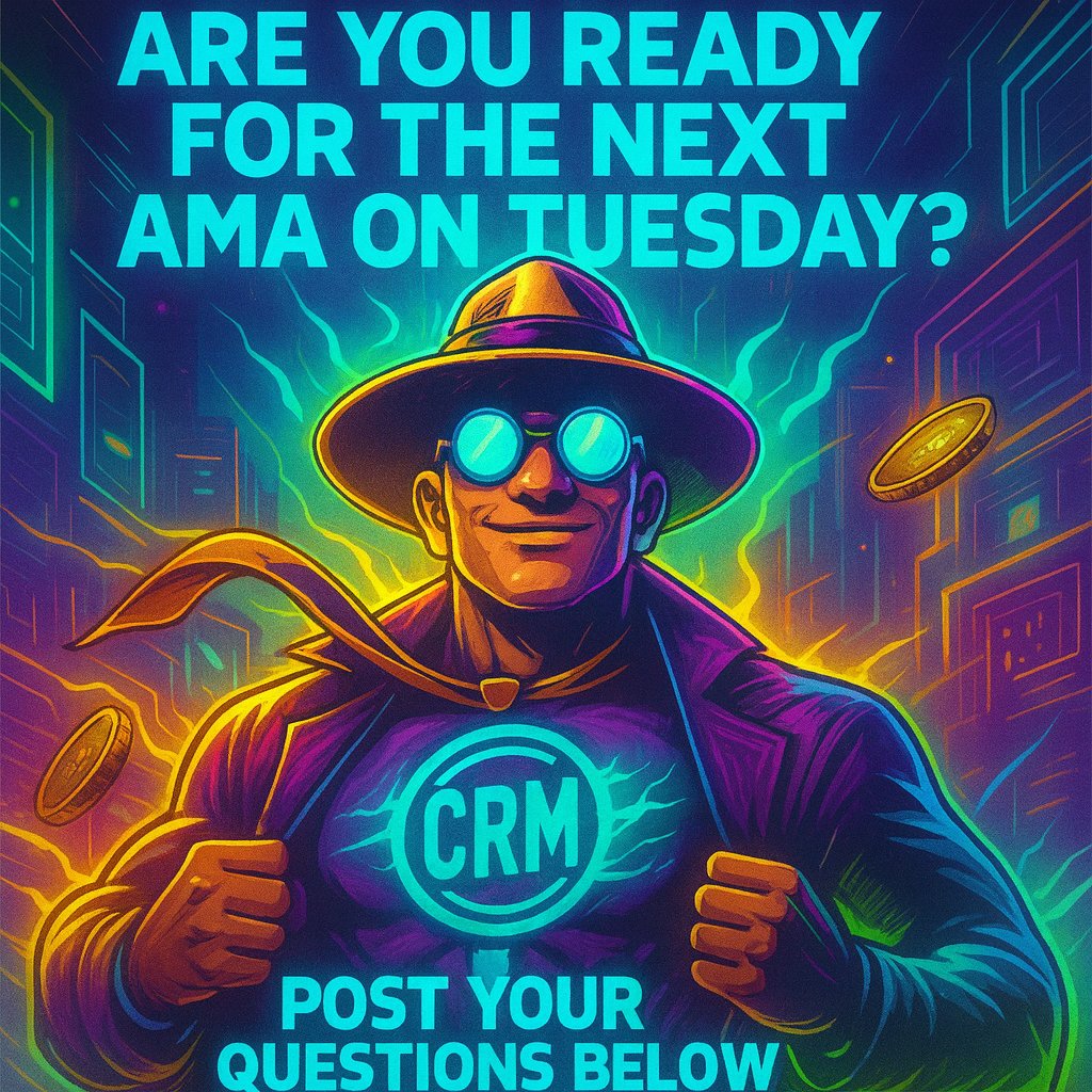 CryptoRugMunch's tweet image. Join us for our next community AMA on Tuesday, September 16 at 5:00 PM CST.

I’ll share updates on $CRM - $cryptorugmunch, take your questions, and dive into this week’s side topic: wallet hygiene—practical steps you can take to keep your crypto safe while navigating the space.…