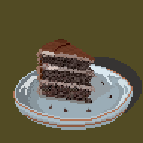 schmixelart's tweet photo. the reference            vs                   the art                              #pixelart #cake https://t.co/2rOAH1Alp5