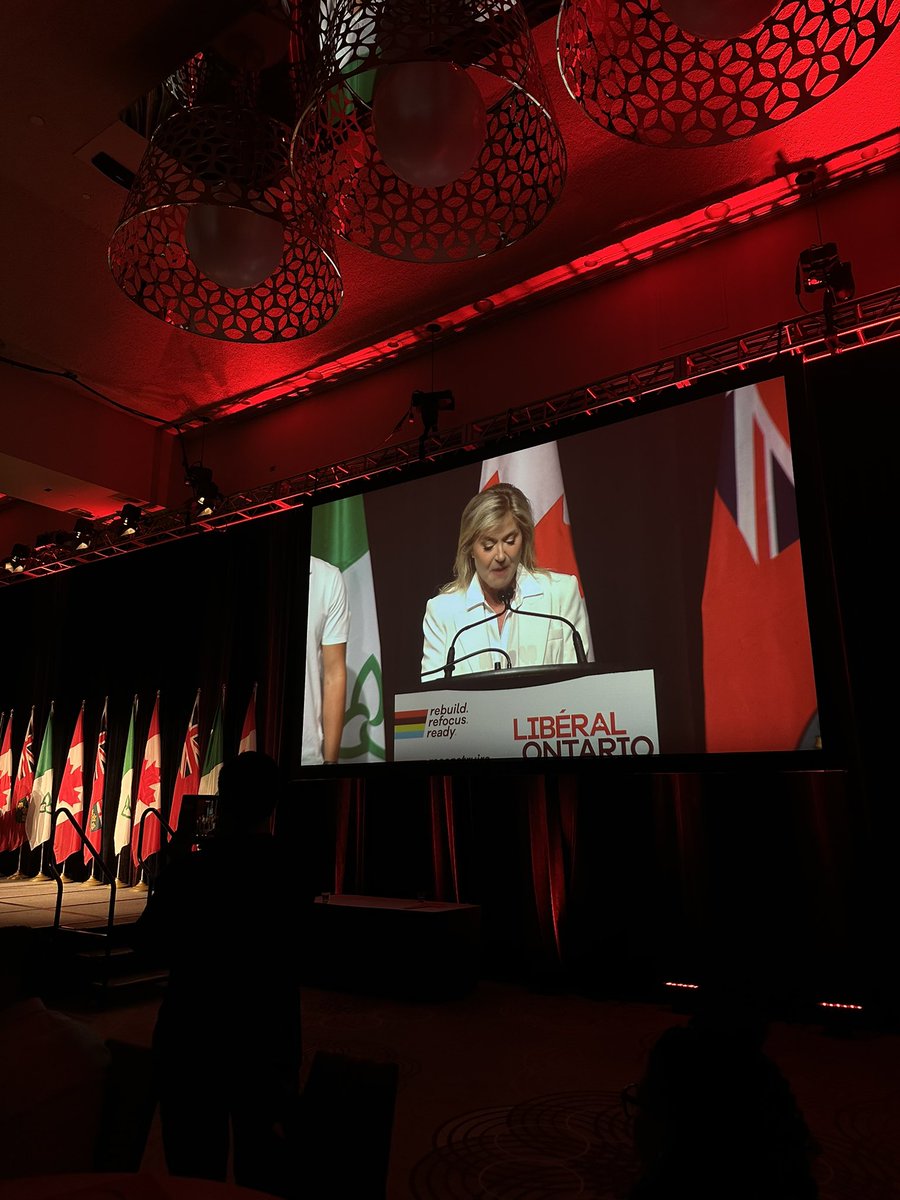 ahmadelbayoumi's tweet image. BREAKING: Liberal leader Bonnie Crombie won’t step down.

“It’s not the number I wanted, but it’s not the finish line for me,” she says of winning 57 per cent of the leadership review. “We still believe a leadership review will do more good than harm for the party.”