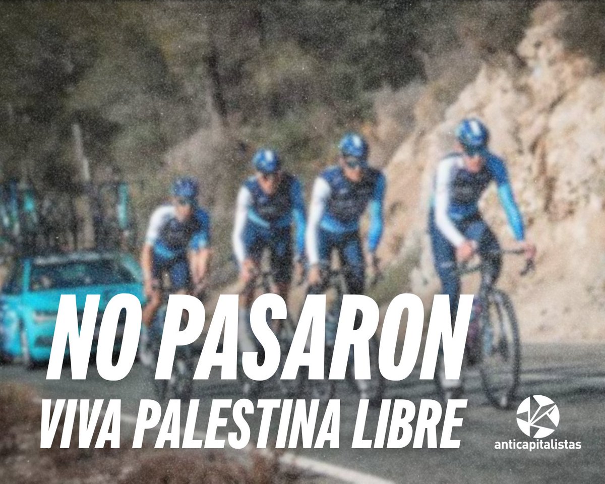 El pueblo de Madrid ha dado una lección de dignidad internacionalista. No puede seguir todo igual si hay un genocidio.

El equipo sionista de La Vuelta no pasó. ¡Viva Palestina libre!