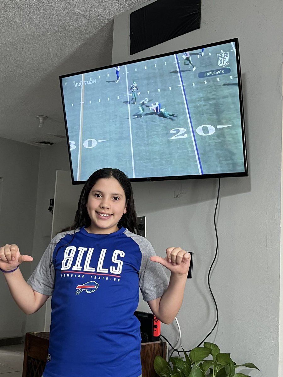 #NflenVix apoyando a los Bills