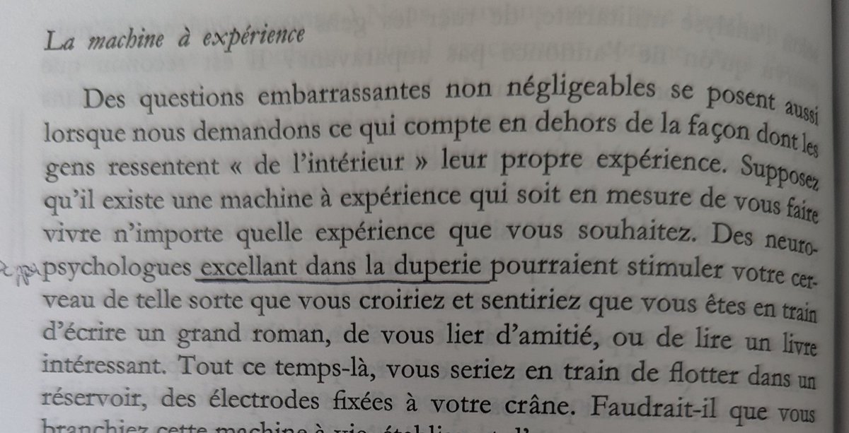 niespika's tweet image. Funny story about &quot;super-duper&quot;. The french tr. of Nozick&apos;s Anarchy, State and Utopia, not knowing what it meant, and following context, decided to tr &quot;super duper&quot; by &quot;excelling in the art if deceit&quot; (duper-duperie-deceit). Compare both txt in picture for the full context.