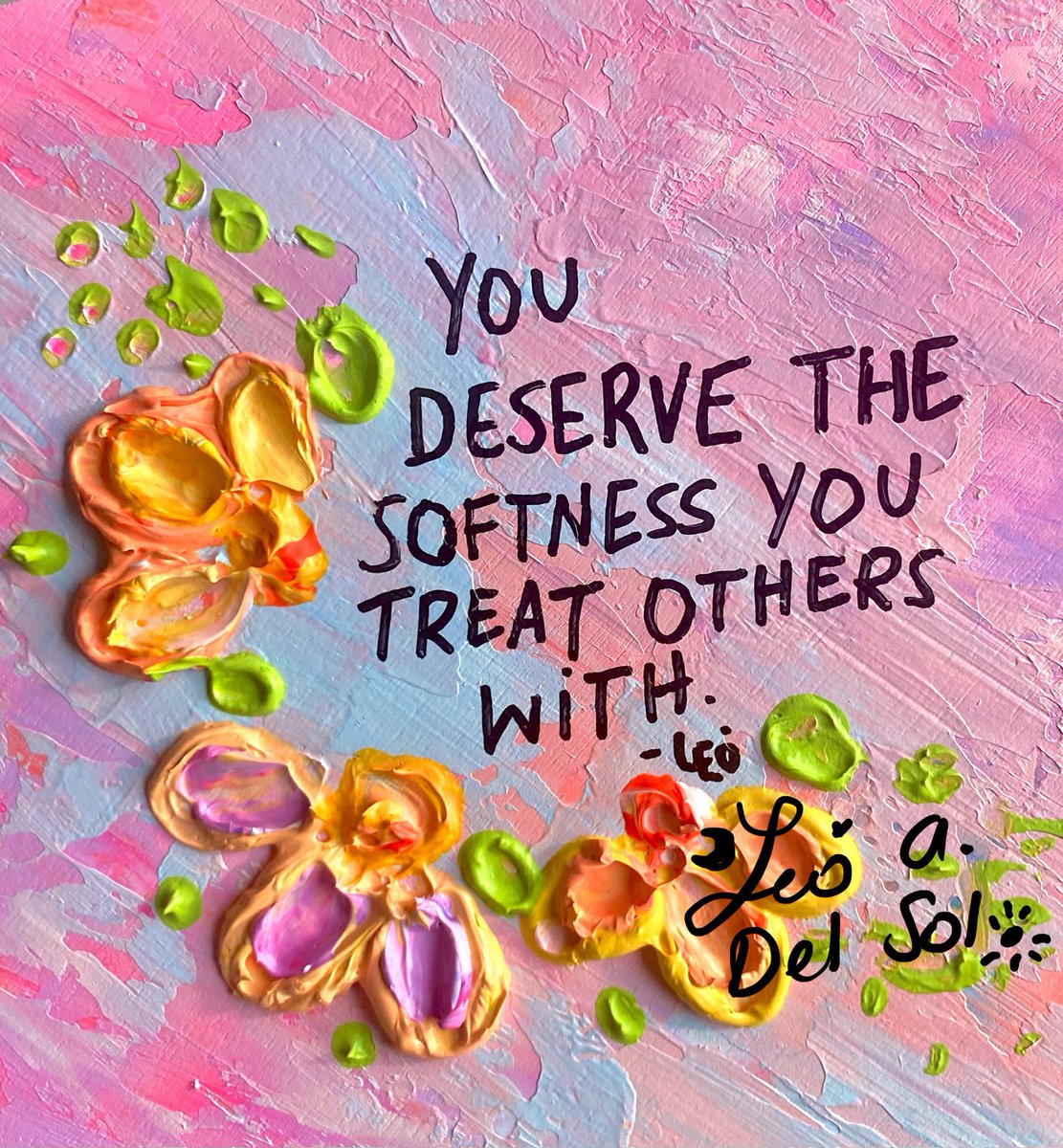 you deserve it all