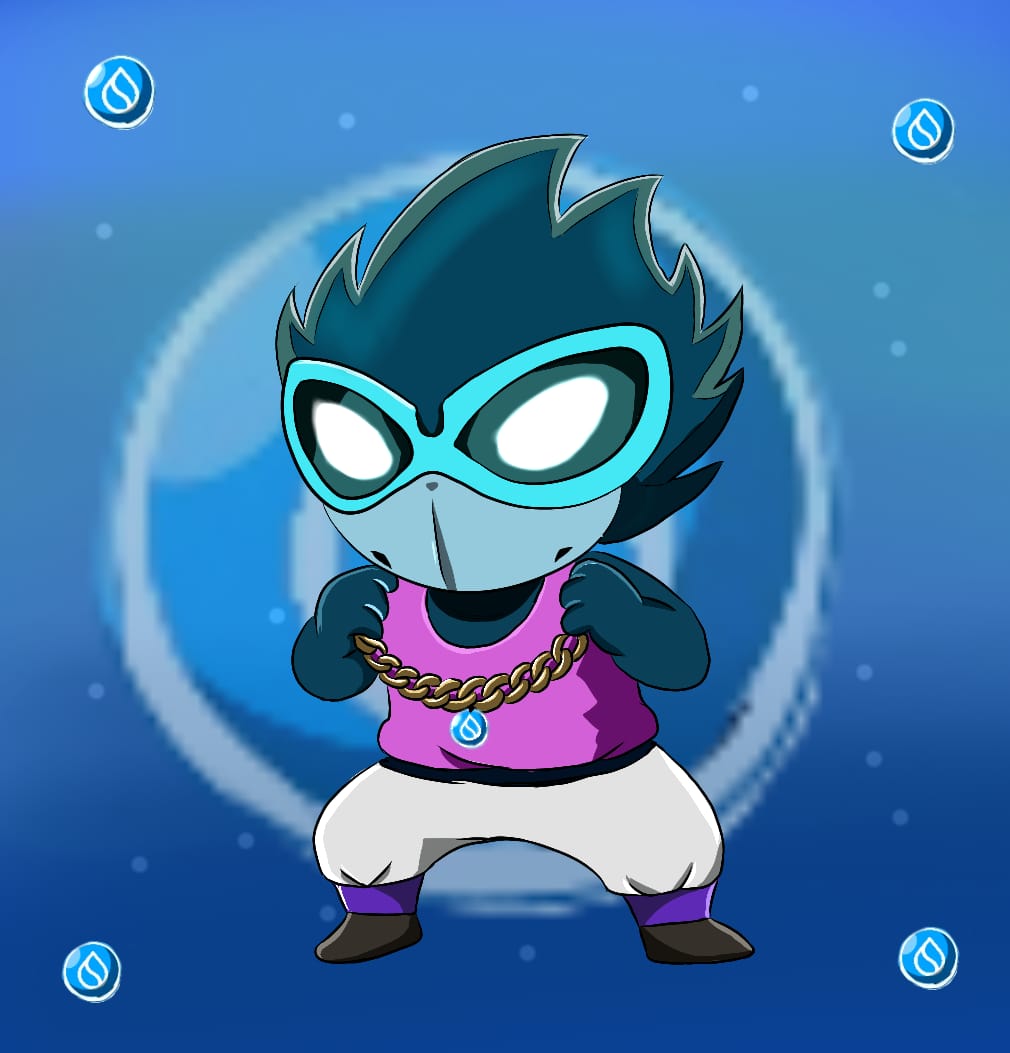 💧 SUIPER Mode: Activated 💧
Dripped out in gold, powered by Sui — ready to defend the blockchain with style 😎