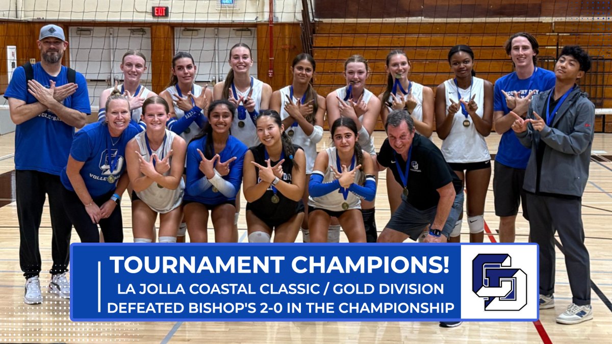 TorreyAthletics's tweet photo. Congratulations to Torrey Volleyball who won the top division of the La Jolla Coastal Classic Tournament this weekend! The Torreys took down Bonita Vista, Helix, Carlsbad, Christian, La Jolla, and Bishop's to win the tourney. Great job! 💪🏐💪 #torreypride https://t.co/O9eSs950Ht