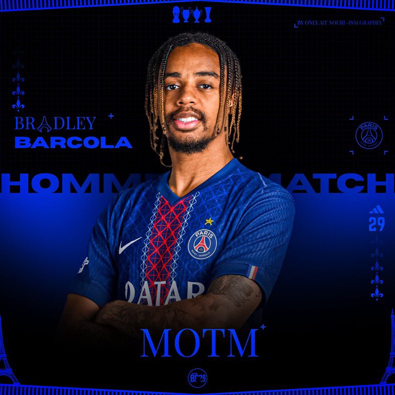 FootballGoats97's tweet image. Barcola punishes Lens with a brace!

PSG keep their perfect Ligue 1 run alive: 4 games, 4 wins 

🎯 A priceless victory inspired by Bradley Barcola, just 3 days before the Champions League clash against Atalanta.

🔴🔵 Paris are flying full speed ahead! 🚀

#PSG #Ligue1McDonalds