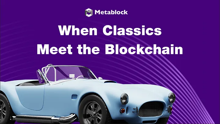 Metablock's tweet image. 🚘 Classic cars aren’t just vehicles, they’re rolling works of art. But how do you prove a car’s story? Enter blockchain, a digital notary for authenticity. #Blockchain #ClassicCars

blog.metablock.xyz/when-classics-…