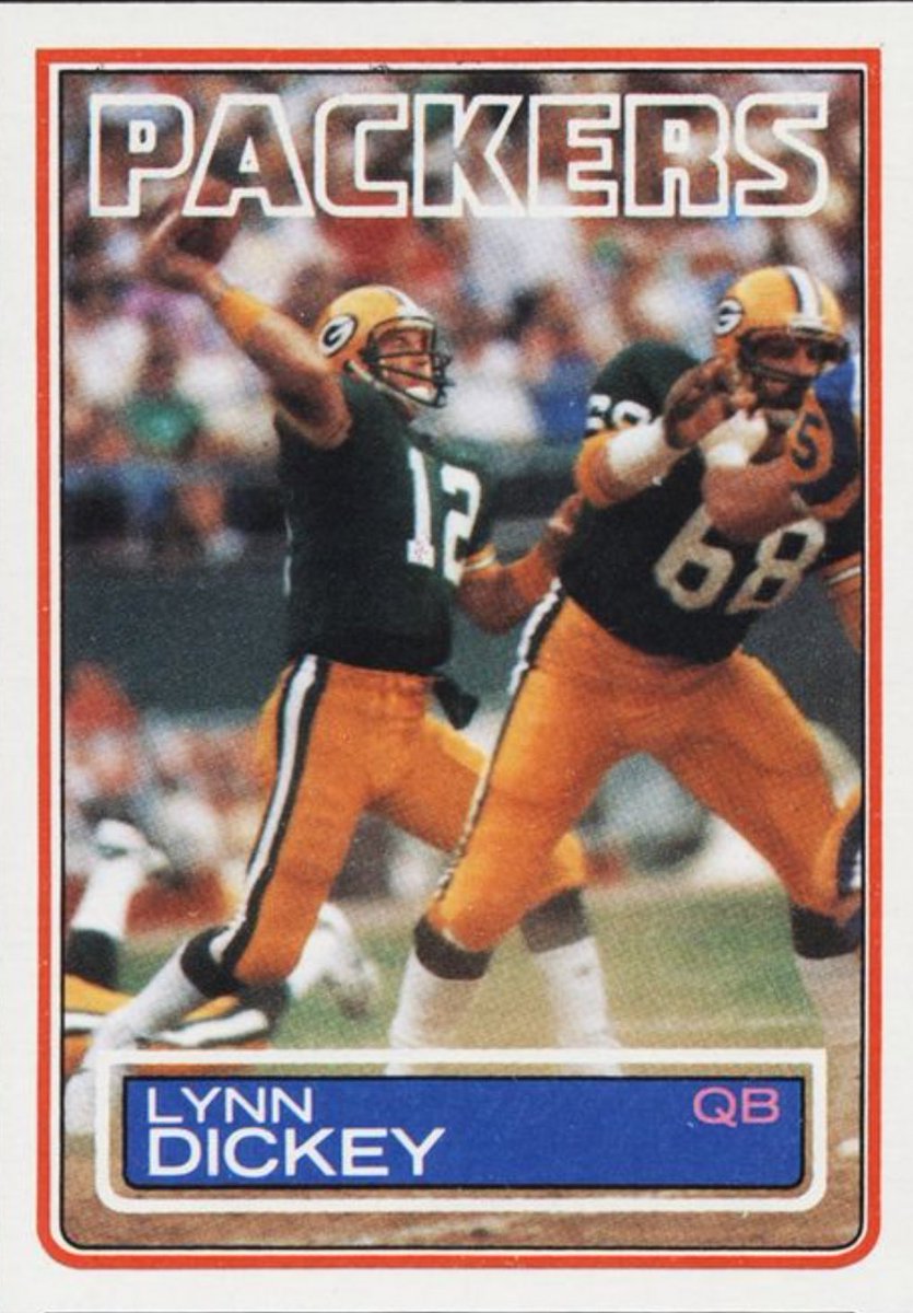 One of the most underrated QBs of my lifetime. Would 100% be airing it out like a motherfucker in today’s NFL. I know some of you know I’m spitting facts …