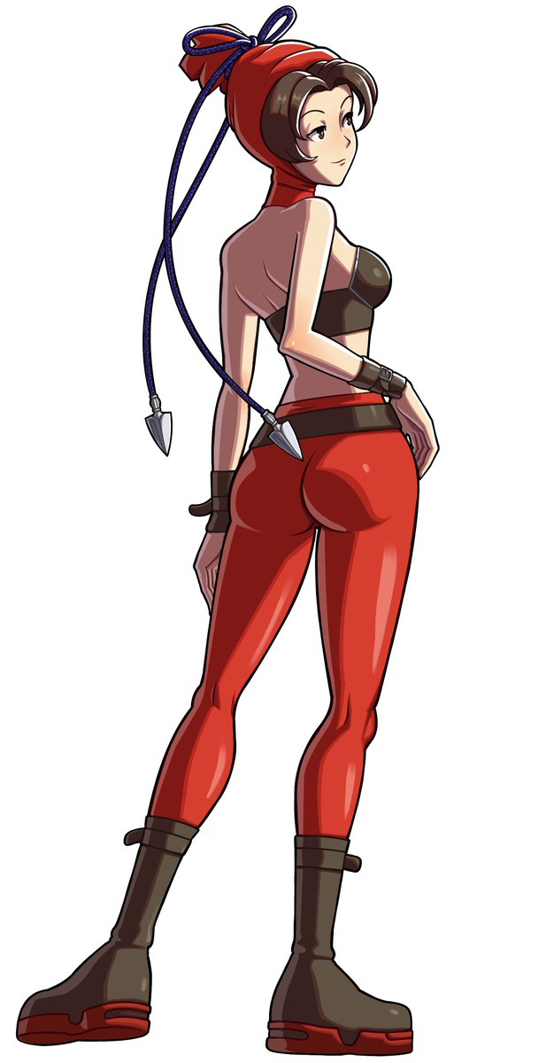 Nibbon0808's tweet photo. Commission.

Annie Hamilton  #PowerInstinctMatrimelee  #PowerInstinct

style #SNKHeroines https://t.co/Lsl4groAFI