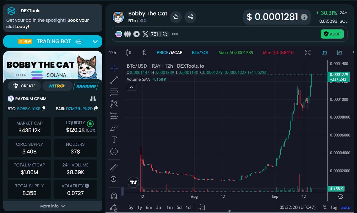 Bobby The Cat - $BTc tweet media