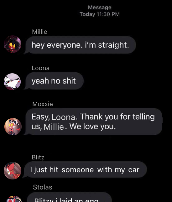 i.m.p groupchat shenanigans part 2 #HelluvaBoss #Stolitz