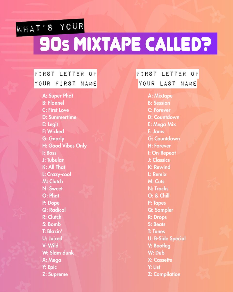 Your #90s mixtape? It's gotta be all that and a bag of chips 🎶 What's yours called? #OnlyOnThe90sCruise