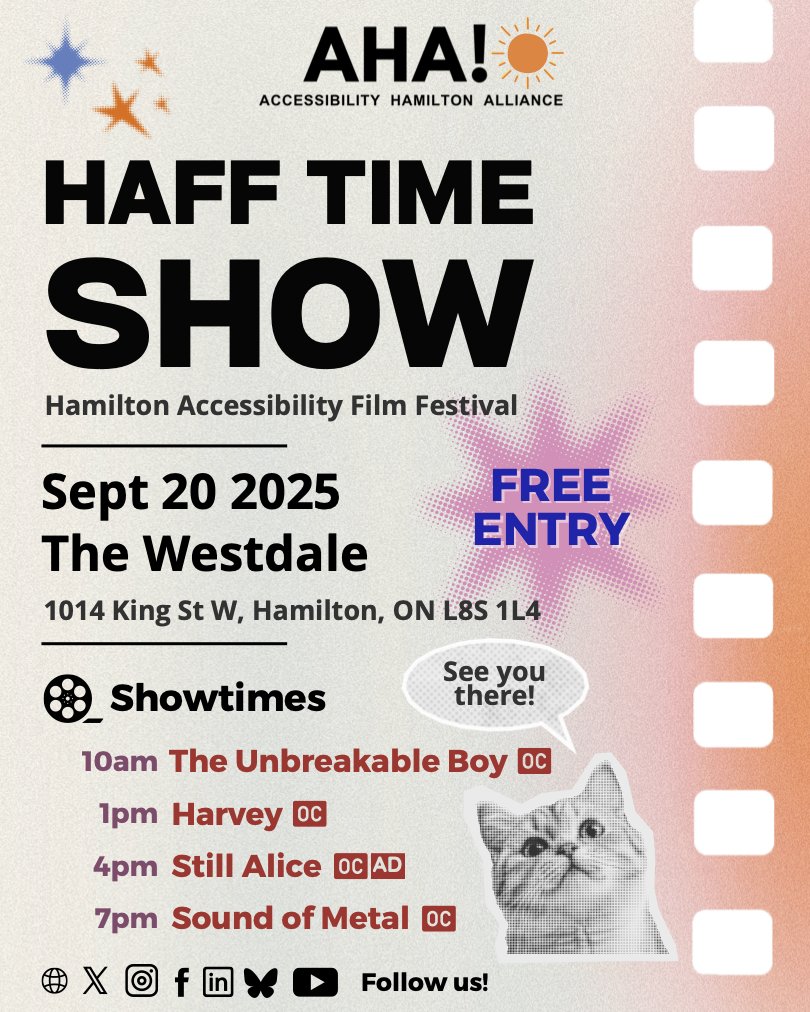 Accessibility Hamilton Alliance tweet media