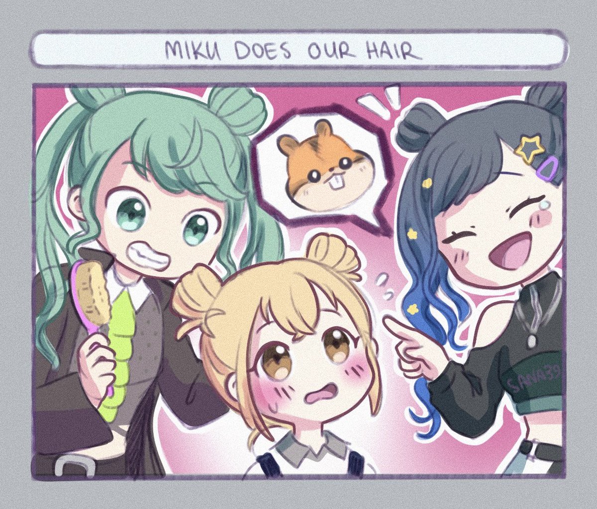 SanaSankyuu's tweet photo. Mini Comic 🐹

#CST_Creations https://t.co/mAynxW9ADc