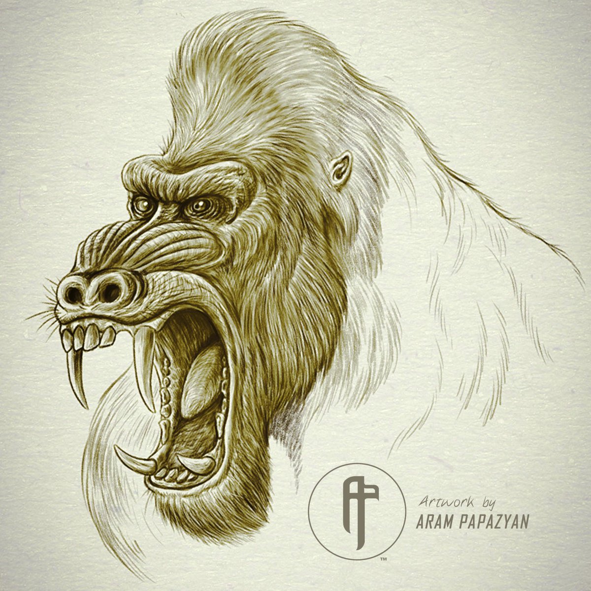 Recent sketch dump ✍️🦖🦏🐅🦍