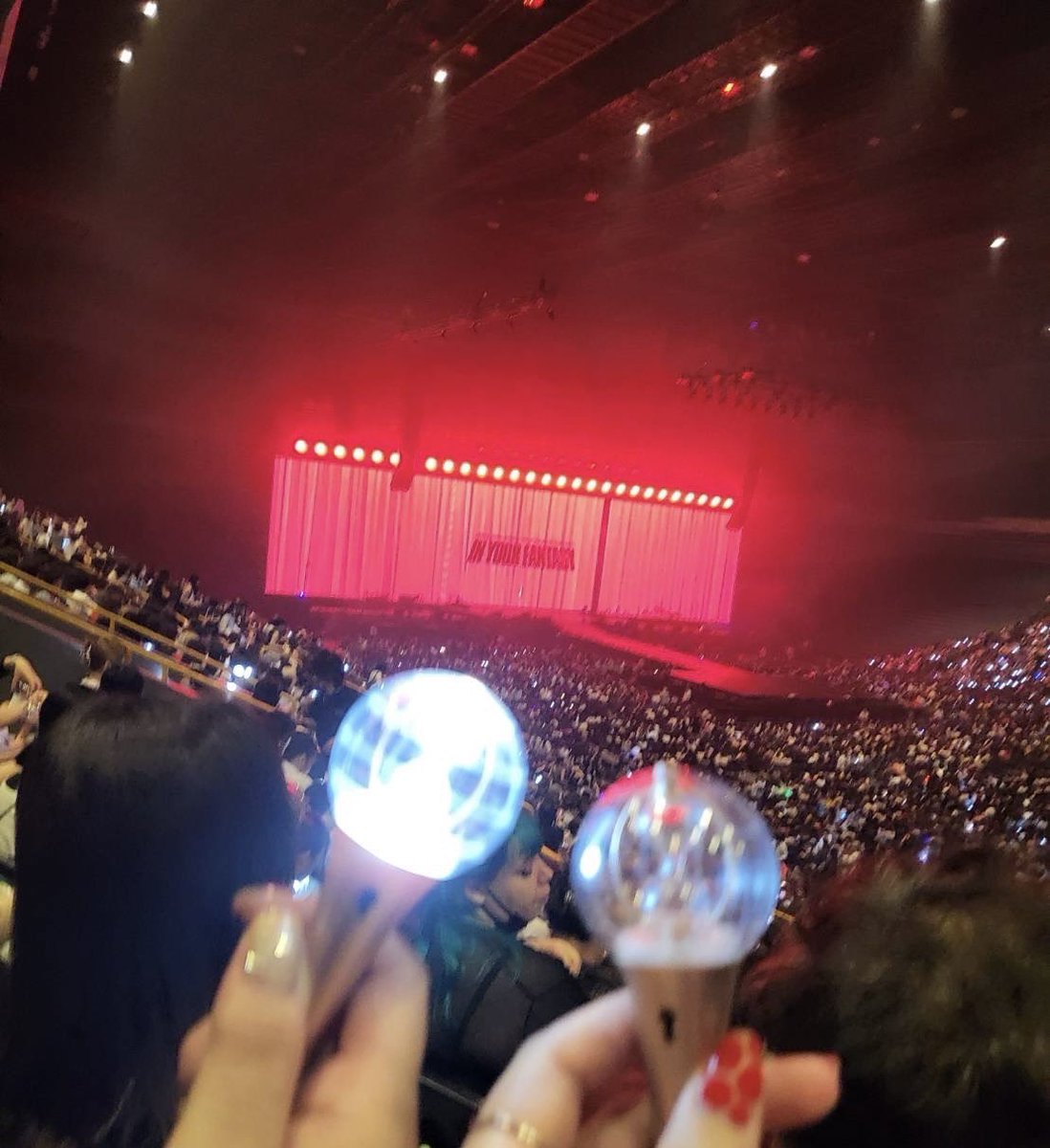 入る直前にライティニ忘れた事に気付いてアワアワしたけど、ミニライティニで楽しめた！
お友達が朝から代行してくれたおかげ✨ありがとう😭💕