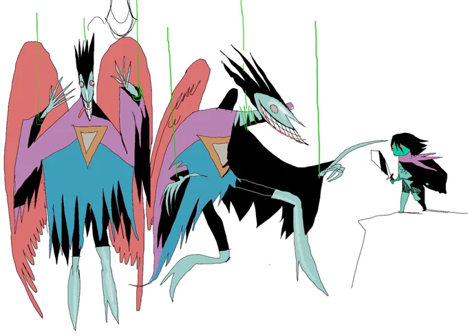 Spamton Neo in between commissions