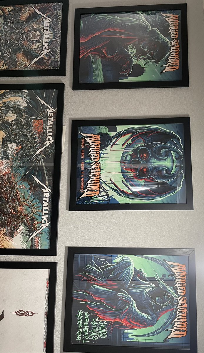 Put these up <a href="/TheOfficialA7X/">Avenged Sevenfold</a>