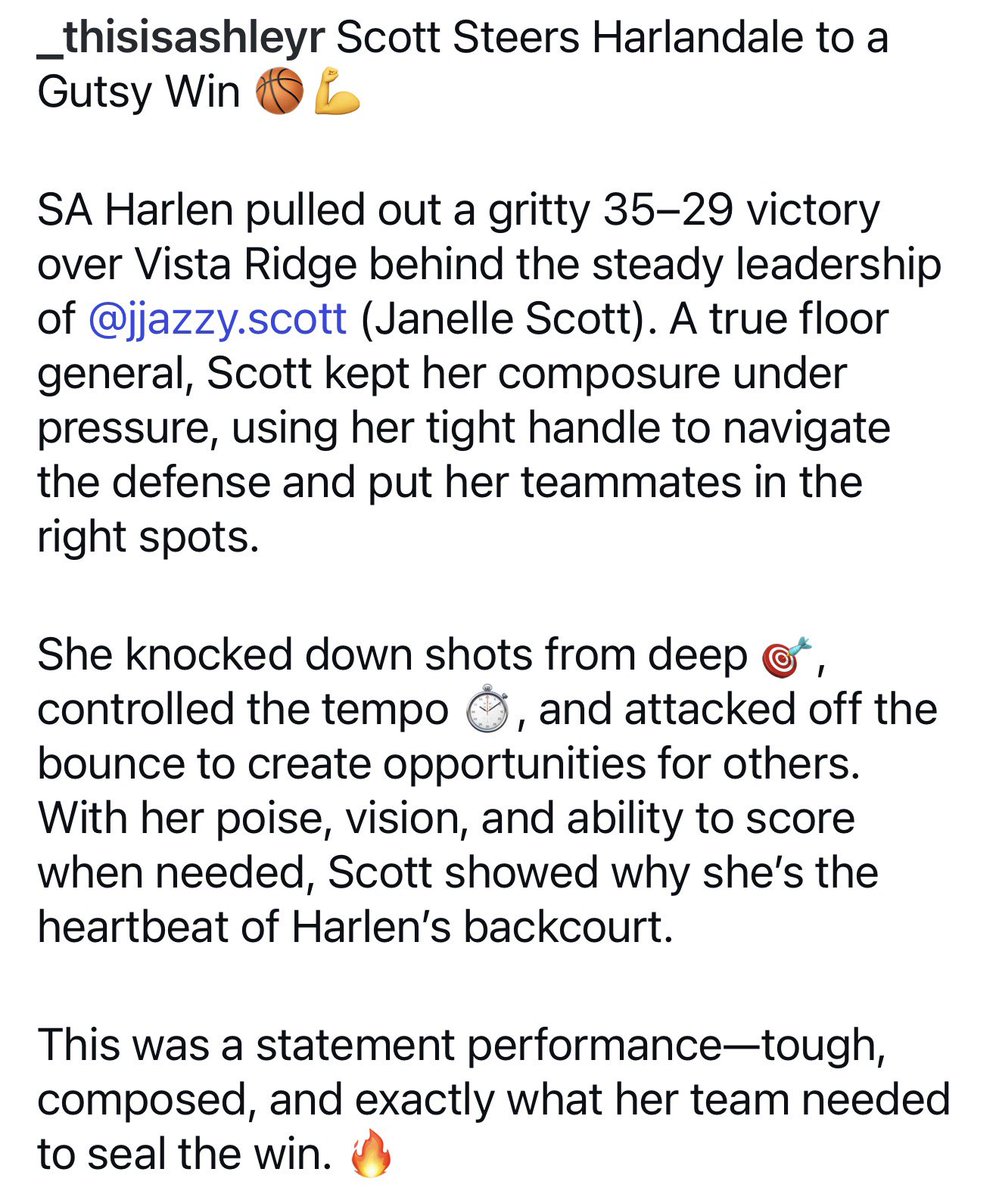 Jazelle Scott (@jazelle_scott) on Twitter photo Thank you Ashley for having us in your showcase. <a href="/itsjustdiffpod/">Itsjustdifferentpod</a> <a href="/Hawkgirlshoops/">Harlan Girls BB</a> <a href="/playerfirstgbb/">PlayerFirst Basketball</a> Thank you Ashley for having us in your showcase. <a href="/itsjustdiffpod/">Itsjustdifferentpod</a> <a href="/Hawkgirlshoops/">Harlan Girls BB</a> <a href="/playerfirstgbb/">PlayerFirst Basketball</a>