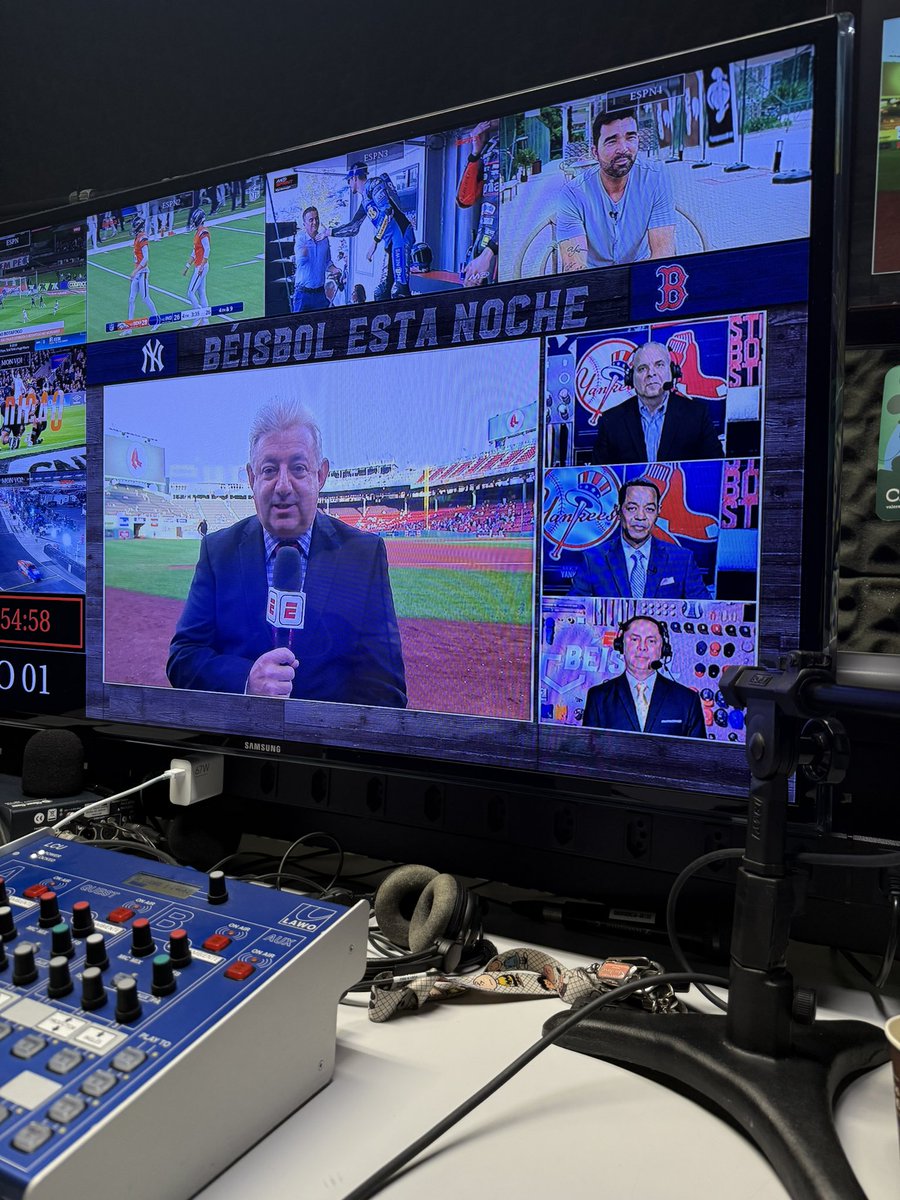 #MLBNAESPN
Com o brabo <a href="/NarraGustavo/">Gustavo Santos</a>  
NY x BOSTON O CLASSICOOO