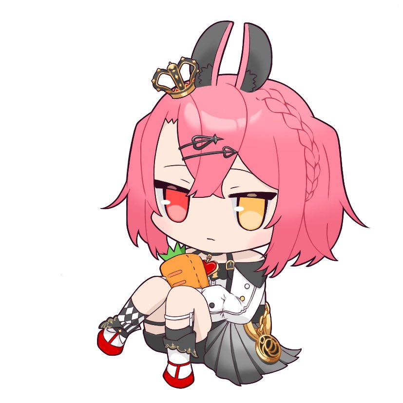 そういえばこれ見つけた！
去年のデビュー2周年記念で、グッズにされる予定で描いたんですが、諸事情あり白紙になりまして。

せっかくだから見て！
配信ない代わりの品です✋🏻