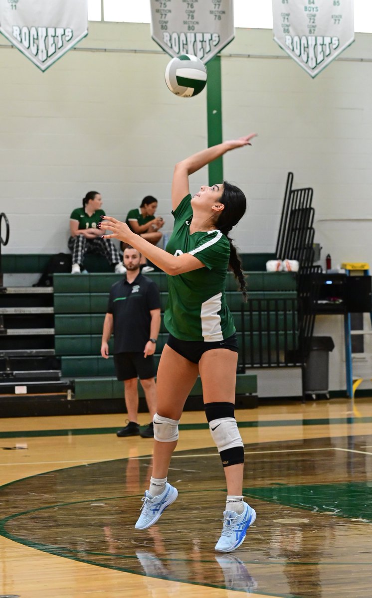 Varsity Volleyball with a two set sweep of RFH on Saturday. (1 of 3)