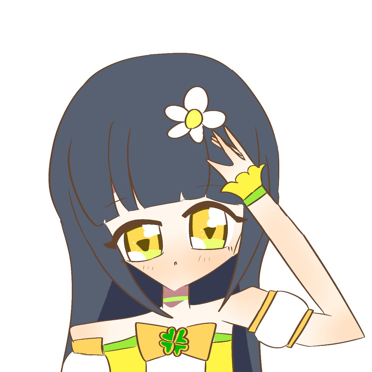 つむぎ🌸 #ひみつのアイプリ #鈴風つむぎ #イラスト