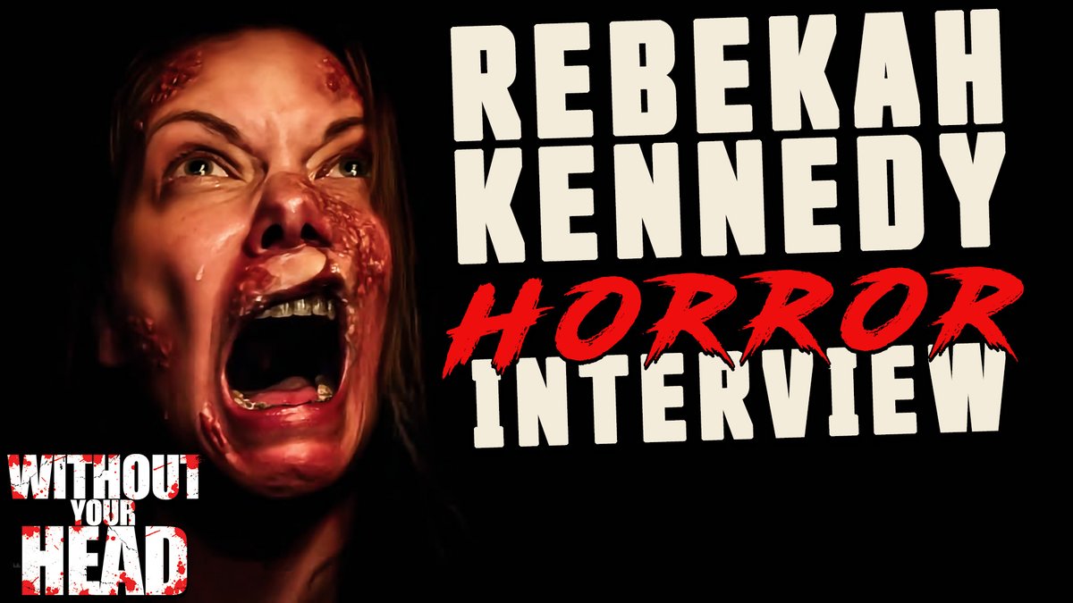 Live Wednesday 7ET/4PT <a href="/rebekahkennedy/">Rebekah Kennedy</a> of the new horror movie Traumatika now in theaters!
youtube.com/live/9Bts0Q14U…

#Traumatika #RebekahKennedy #WithoutYorurhead #LiveInterview #NewHorror #HorrorMovie #HorrorInterview