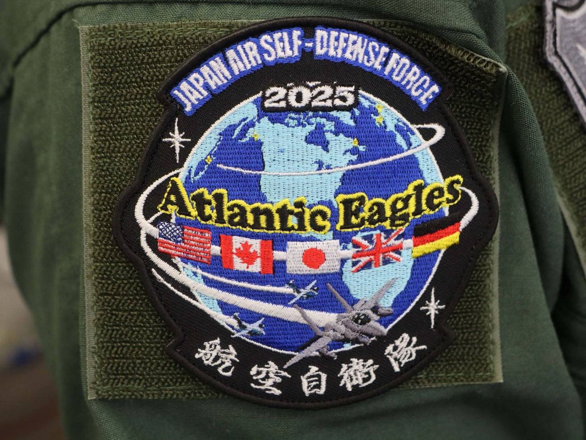 🇺🇸🇨🇦🇯🇵🇬🇧🇩🇪 #F15 戦闘機は千歳基地 <a href="/jasdf_chitose/">航空自衛隊千歳基地</a> を出発しました！ #航空自衛隊 の歴史に新たな１ページを刻みます。欧州・大西洋とインド太平洋の安全保障は不可分であり、相互に連関しています。#北米・欧州親善訪問 #AtlanticEagles