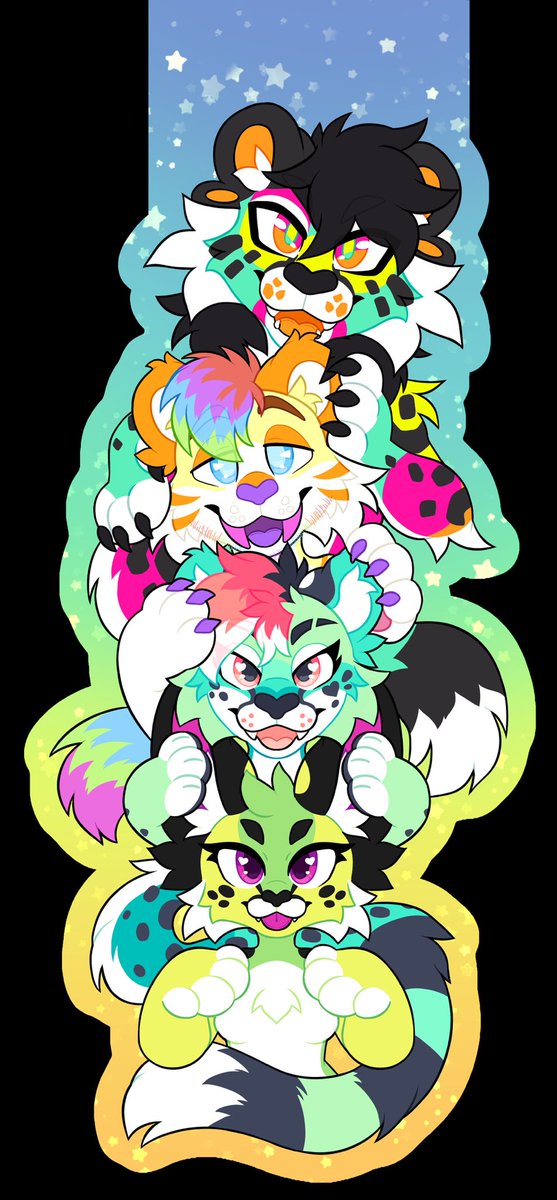SeasideChee's tweet image. Banner gift art for my fwiends!!

✨💛 @paradoxxpalms @CactiMutt @LittleRavine 💛✨