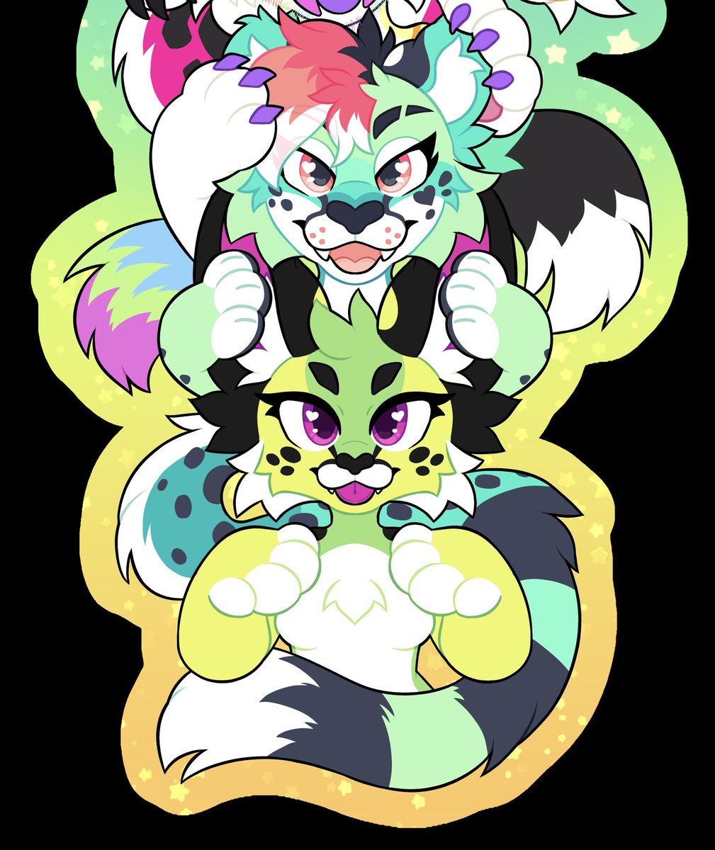 SeasideChee's tweet image. Banner gift art for my fwiends!!

✨💛 @paradoxxpalms @CactiMutt @LittleRavine 💛✨