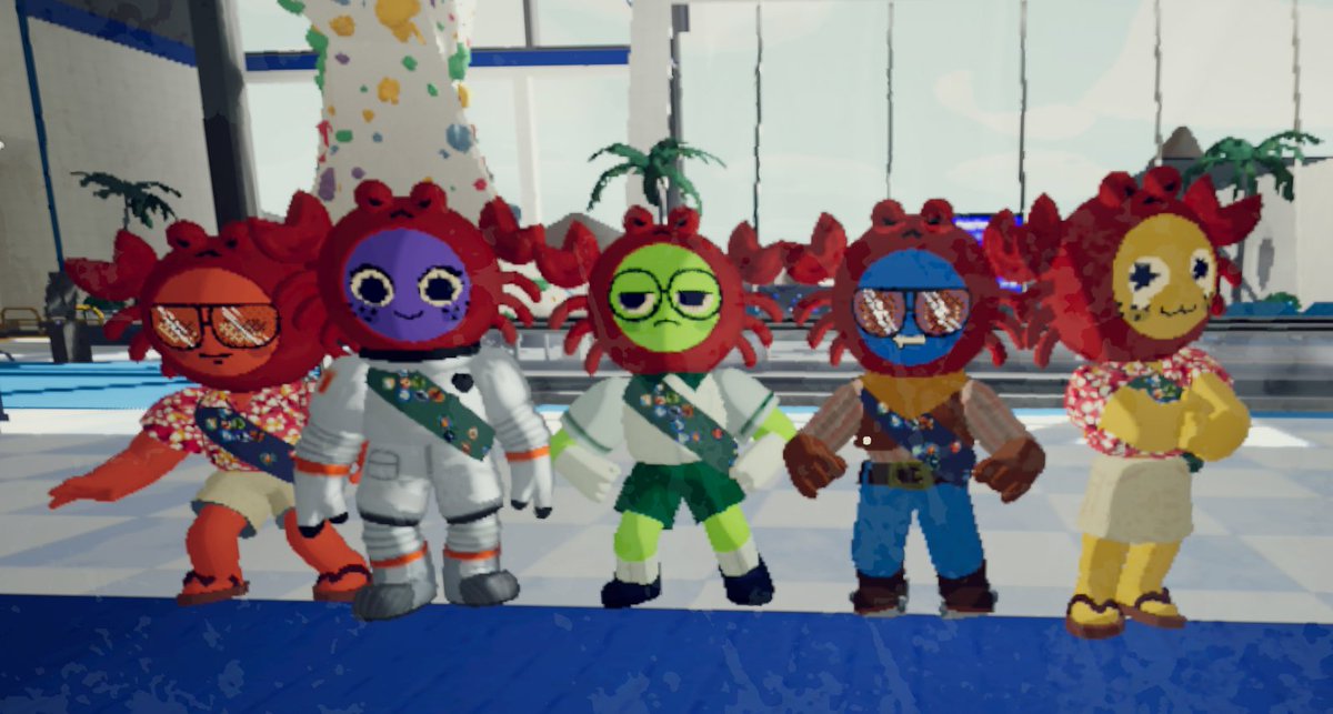 ColorMeRicky's tweet image. I still cant believe it! After many tries since the game came out, we finally successfully made it to the Peak! It was a lot of chaos but our teamwork finally prevailed!

Thank you to everyone who played and shoutout to Skull and @RoseTheWolf36 (who I couldn&apos;t tag in the photo!)