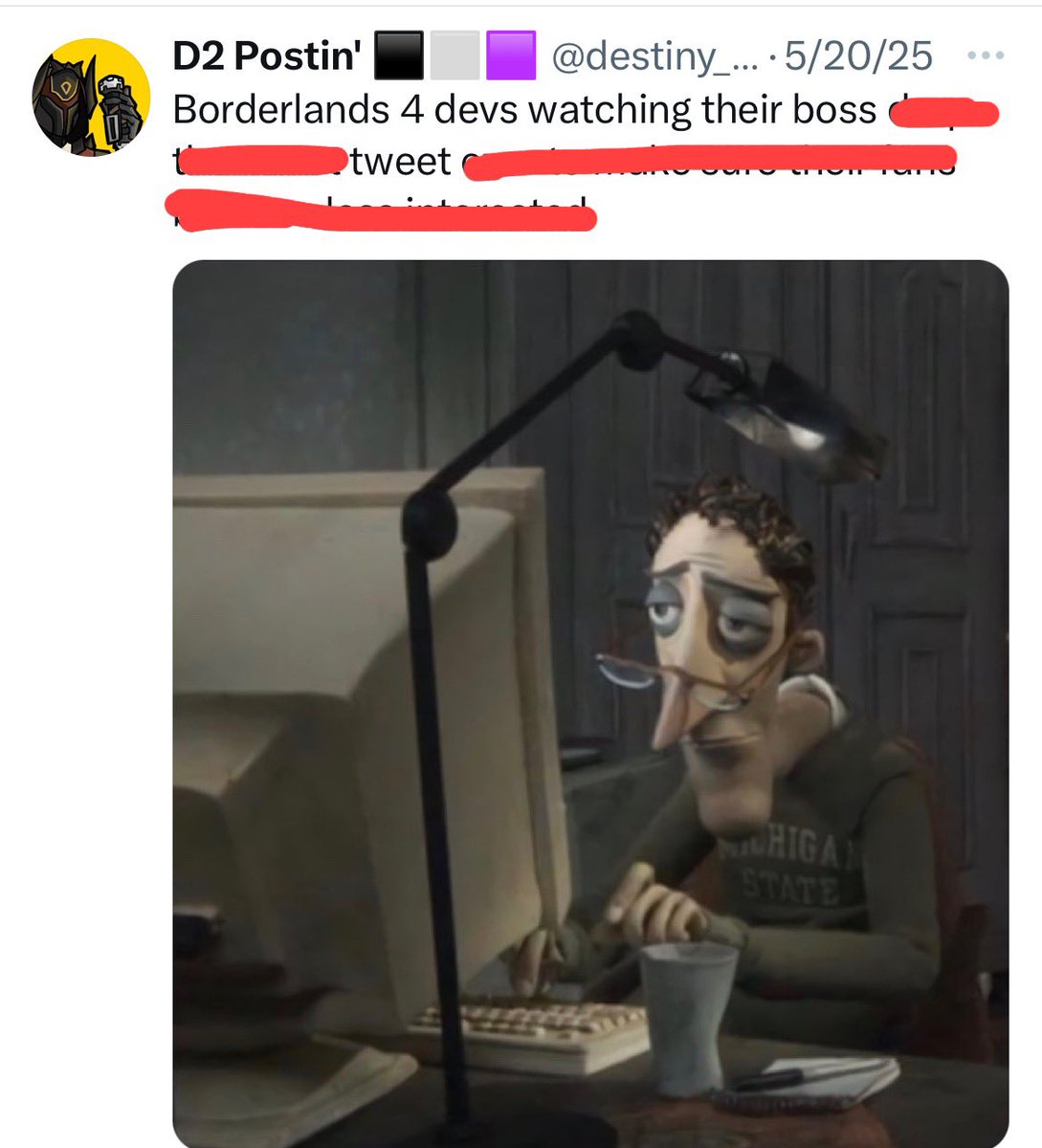 Marathon Postin'..? ⬛️⬜️🟪 (@destiny_thememe) on Twitter photo 