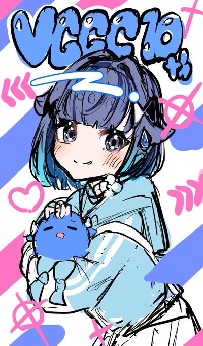 移動中にちまちま描いた!! イベント楽しもうね