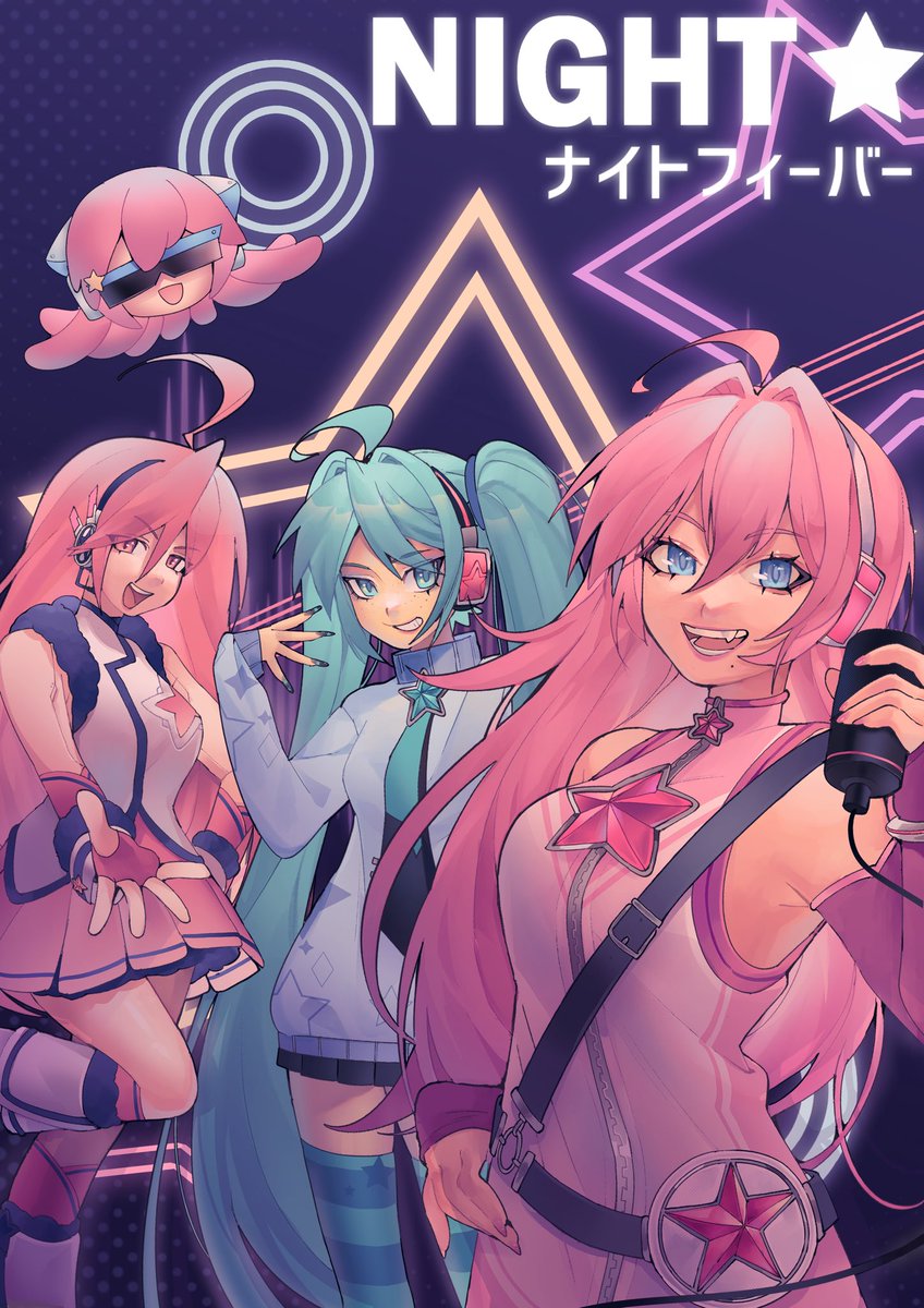 It's finally here!
Here's my piece #BackstageVocaloidZine !